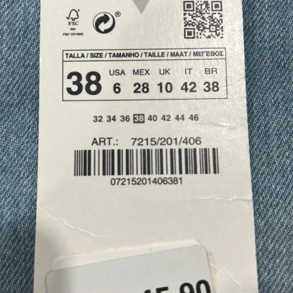 Zara High-Rise Shorts - Picture 4 of 4